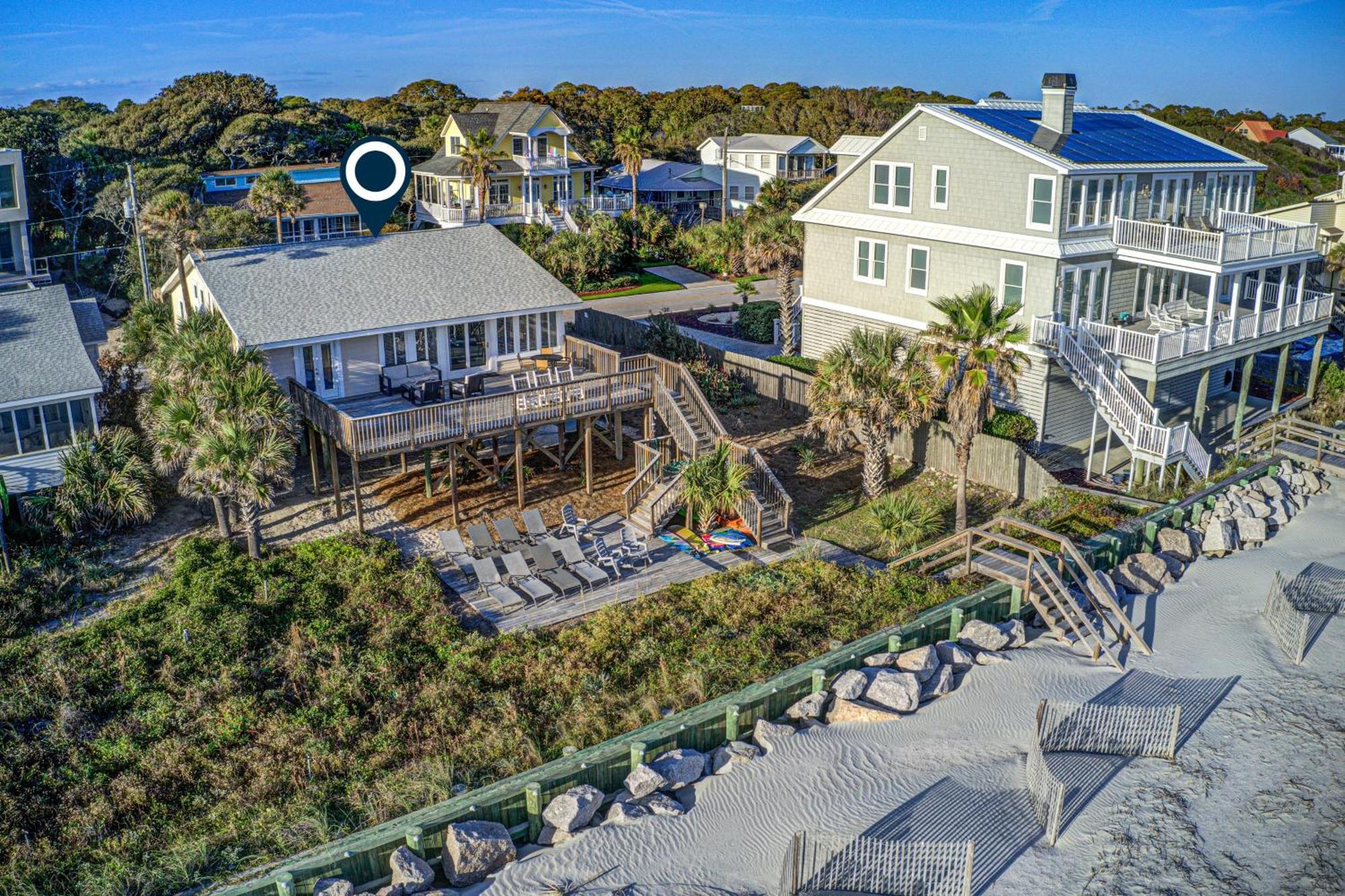 Just Beachy Villa Folly Beach Esterno foto